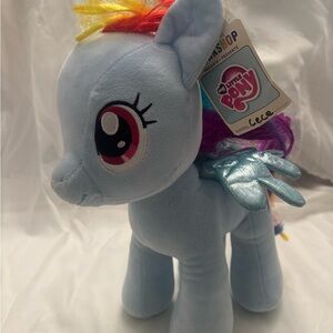 Build-A-Bear Rainbow Dash 16" Plush My Little Pony Pegasus Retired Tag
